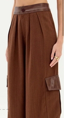 CALÇA WIDE LEG CINTURA MÉDIA