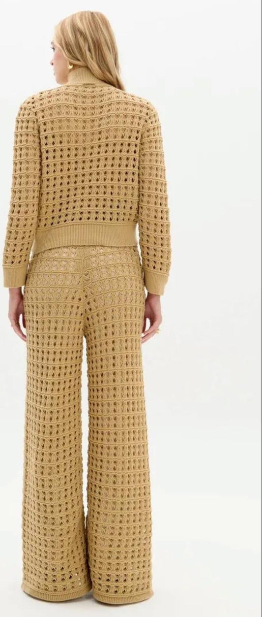 CALÇA TRICÔ RETA