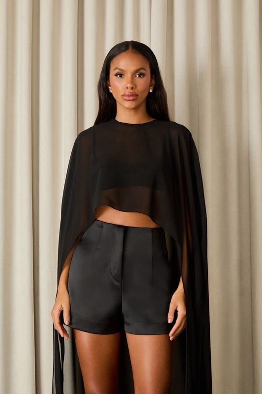 BLUSA CAPA HANNA PRETO
