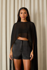 BLUSA CAPA HANNA PRETO