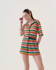 CONJUNTO CAMISA SHORT ZIGWAVE