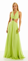VESTIDO LONGO ANTONELLA LIME