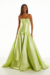 VESTIDO LONGO CAMILA LIME