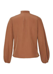 BLUSA MANGA LONGA GOLA LAÇO