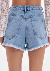 SHORT JEANS COMFORT SUPER HIGH ESTRELAS