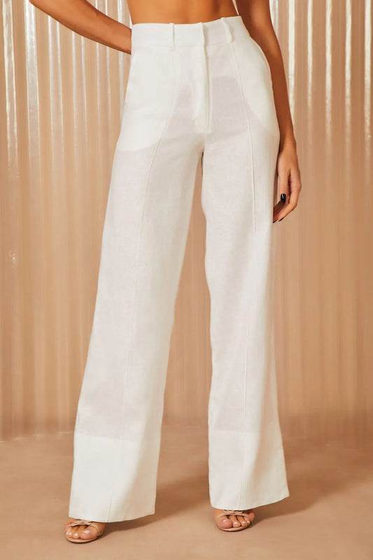CALCA CRETA AL MARE PRETO / OFF WHITE