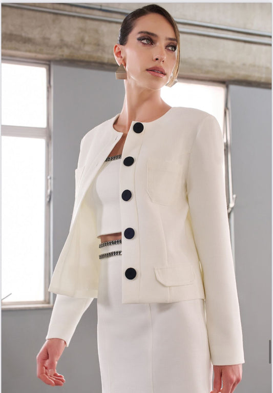 CASACO SPENCER TOSCANA OFF WHITE