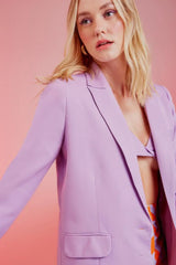 BLAZER ALFAIATARIA BOY VEGAS ALFAZEMA / LILAS