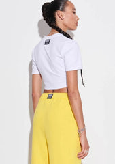 T-SHIRT BABY LOOK CROPPED TWEETY LOONEY TUNES